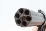 ALLEN & THURBER Antique WORCHESTER PERIOD .32 Bar Hammer PEPPERBOX Revolver First American Double Action Revolving Percussion Pistol - 8 of 15
