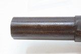 ALLEN & THURBER Antique WORCHESTER PERIOD .32 Bar Hammer PEPPERBOX Revolver First American Double Action Revolving Percussion Pistol - 11 of 15