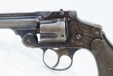 SMITH & WESSON .38 SAFETY HAMMERLESS 4th Model C&R Double Action REVOLVERTurn of the Century TOP BREAK Revolver! - 4 of 21