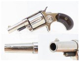 Antique COLT “NEW LINE” .38 Caliber Rimfire ETCHED PANEL Pocket RevolverWILD WEST Conceal & Carry SELF DEFENSE Gun