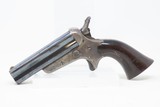 Antique CIVIL WAR Era SHARPS Model 3 .32 Caliber Rimfire PEPPERBOX Revolver 4 Shot Self Defense Pocket Gun - 2 of 17