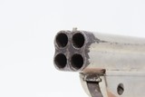 CIVIL WAR Era Antique C. SHARPS Model 1 .22 Cal. Rimfire PEPPERBOX Pistol
WILD WEST/RIVERBOAT Pocket Revolver - 9 of 17