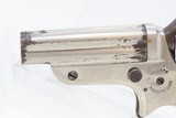 CIVIL WAR Era Antique C. SHARPS Model 1 .22 Cal. Rimfire PEPPERBOX Pistol
WILD WEST/RIVERBOAT Pocket Revolver - 5 of 17