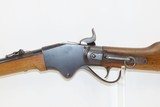 SCARCE Antique Belgian FALISSE & TRAPMANN Copy of SPENCER NEW MODEL SRC .52 BRAZILIAN CONTRACT Saddle Ring Carbine - 15 of 18