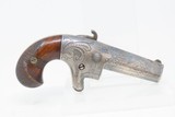 SCARCE Antique NATIONAL ARMS No. 2 .41 Cal. Rimfire SPUR TRIGGER Deringer
Nicely Engraved NICKEL FRAME Pre-Colt Pistol - 13 of 16