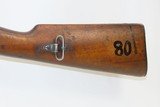 Antique LUDWIG LOEWE & Co. CHILEAN Contract M1895 MAUSER Bolt Action RifleSCARCE Military Rifle Produced in BERLIN, GERMANY - 17 of 21