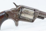 Antique COLT NEW LINE .38 Cal. ETCHED PANEL Pocket Revolver w/4-INCH BARREL RARE 4-INCH Barrel WILD WEST Self Defense Gun - 19 of 20