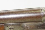 Factory Engraved C.G. BONEHILL Sidelock SIDE x SIDE HAMMERLESS Shotgun C&R
BEAUTIFULLY ENGRAVED English Double Barrel - 7 of 21