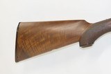 Factory Engraved C.G. BONEHILL Sidelock SIDE x SIDE HAMMERLESS Shotgun C&R
BEAUTIFULLY ENGRAVED English Double Barrel - 18 of 21