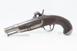 FRENCH Antique TULLE ARSENAL Model 1822 T GENDARMERIE Conversion Pistol
Flintlock to Percussion & “1827” Dated - 19 of 22