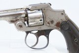 SMITH & WESSON 1st Model “NEW DEPARTURE” .32 Safety Hammerless REVOLVER C&R 6-Shot ‘LEMMON SQUEEZER” Conceal Carry Revolver! - 4 of 16