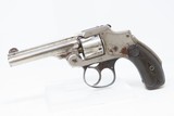 SMITH & WESSON 1st Model “NEW DEPARTURE” .32 Safety Hammerless REVOLVER C&R 6-Shot ‘LEMMON SQUEEZER” Conceal Carry Revolver! - 2 of 16