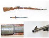 WORLD WAR II German BERLIN-LUEBECKER “237” Code “1939” Date Model K98 Rifle SCARCE Third Reich MAUSER Rifle w/BAYONET & SCABBARD - 1 of 23