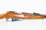 WORLD WAR II Era Soviet IZHEVSK ARSENAL Mosin-Nagant Model 44 C&R CARBINEWorld War II Dated 1945 with FOLDING SPIKE BAYONET - 4 of 21