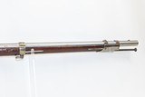 Antique M.T. WICKHAM U.S. Model 1816 Percussion BOLSTER Conversion MUSKET
Original Flintlock Musket with Period Conversion to Percussion - 6 of 23