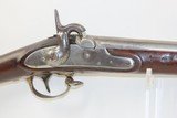Antique M.T. WICKHAM U.S. Model 1816 Percussion BOLSTER Conversion MUSKET
Original Flintlock Musket with Period Conversion to Percussion - 4 of 23