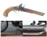Antique KETLAND & Co. “MANSTOPPER” .54 Caliber Large Bore FLINTLOCK PistolTurn of the Century Officers / Self Defense Flintlock! - 1 of 18