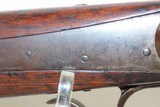 CIVIL WAR Antique U.S. BURNSIDE Model 1864 “5th Model” SADDLE RING Carbine
Classic PERCUSSION Carbine Made in Providence, RI - 6 of 20