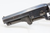 Post-CIVIL WAR Antique COLT Model 1849 POCKET .31 Cal. PERCUSSION RevolverHandy SIX-SHOOTER Made In 1870 in Hartford, Connecticut - 5 of 19