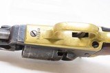 Post-CIVIL WAR Antique COLT Model 1849 POCKET .31 Cal. PERCUSSION RevolverHandy SIX-SHOOTER Made In 1870 in Hartford, Connecticut - 14 of 19