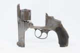 Antique SMITH & WESSON 2nd Model .38 S&W Safety Hammerless “LEMON SQUEEZER” 5-Shot S&W Top Break SELF DEFENSE Revolver - 15 of 19