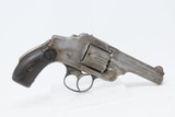 Antique SMITH & WESSON 2nd Model .38 S&W Safety Hammerless “LEMON SQUEEZER” 5-Shot S&W Top Break SELF DEFENSE Revolver - 16 of 19