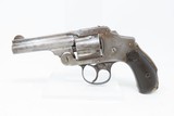 Antique SMITH & WESSON 2nd Model .38 S&W Safety Hammerless “LEMON SQUEEZER” 5-Shot S&W Top Break SELF DEFENSE Revolver - 2 of 19
