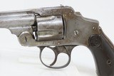 Antique SMITH & WESSON 2nd Model .38 S&W Safety Hammerless “LEMON SQUEEZER” 5-Shot S&W Top Break SELF DEFENSE Revolver - 4 of 19