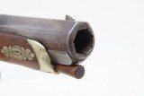 Antique Philadelphia DERINGER Pistol .45 CALIBER Percussion c1850s ENGRAVED Large Bore Single Shot Pocket Sidearm! - 7 of 17
