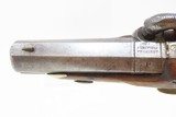 Antique Philadelphia DERINGER Pistol .45 CALIBER Percussion c1850s ENGRAVED Large Bore Single Shot Pocket Sidearm! - 10 of 17