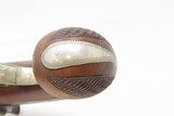 Antique Philadelphia DERINGER Pistol .45 CALIBER Percussion c1850s ENGRAVED Large Bore Single Shot Pocket Sidearm! - 11 of 17