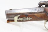 Antique Philadelphia DERINGER Pistol .45 CALIBER Percussion c1850s ENGRAVED Large Bore Single Shot Pocket Sidearm! - 17 of 17