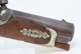 Antique Philadelphia DERINGER Pistol .45 CALIBER Percussion c1850s ENGRAVED Large Bore Single Shot Pocket Sidearm! - 5 of 17