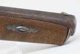 Unique Period Copy of the Famous Deringer Pistol c1850s Set Trigger Silver
Large Bore Single Shot Close Range Pistol - 5 of 17