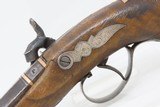 Unique Period Copy of the Famous Deringer Pistol c1850s Set Trigger Silver
Large Bore Single Shot Close Range Pistol - 16 of 17