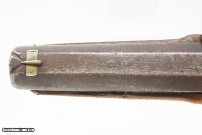 Unique Period Copy of the Famous Deringer Pistol c1850s Set Trigger SilverLarge Bore Single Shot Close Range Pistol - Image 10 of 17