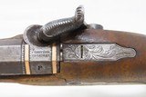 Unique Period Copy of the Famous Deringer Pistol c1850s Set Trigger Silver
Large Bore Single Shot Close Range Pistol - 9 of 17