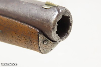 Unique Period Copy of the Famous Deringer Pistol c1850s Set Trigger SilverLarge Bore Single Shot Close Range Pistol - Image 7 of 17