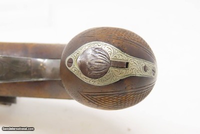 Unique Period Copy of the Famous Deringer Pistol c1850s Set Trigger SilverLarge Bore Single Shot Close Range Pistol - Image 11 of 17