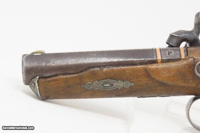 Unique Period Copy of the Famous Deringer Pistol c1850s Set Trigger SilverLarge Bore Single Shot Close Range Pistol - Image 17 of 17