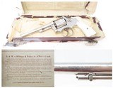 c1920s SMITH & WESSON .32-20 Model 1905 Military & Police Revolver M&P C&RWith Nickel Finish and Mother of Pearl