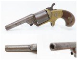 ENGRAVED CIVIL WAR Antique NATIONAL ARMS Moore’s Patent Teat-Fire RevolverRevolver That Circumvented S&W’s ROLLIN WHITE Patent