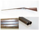 Antique British DEAN Marked 16 Gauge Double Barrel SxS HAMMER ShotgunLIGHTLY ENGRAVED English Fowling Piece - 1 of 20