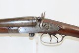 Antique British DEAN Marked 16 Gauge Double Barrel SxS HAMMER ShotgunLIGHTLY ENGRAVED English Fowling Piece - 4 of 20