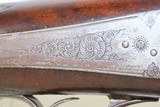 ENGRAVED Antique Belgian SNIDER PATENT .36 CF Breech Loading SPORTING Rifle Belgian Snider’s Patent SINGLE SHOT Conversion Rifle - 6 of 19