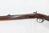 Antique SWISS Military Style .54 Percussion RIFLE w/FELDSTUTZER Bayonet Lug 19th Century SWISS STYLE Rifle with WOVEN SLING - 15 of 18