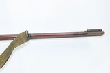 Antique SWISS Military Style .54 Percussion RIFLE w/FELDSTUTZER Bayonet Lug 19th Century SWISS STYLE Rifle with WOVEN SLING - 8 of 18