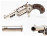 1874 Antique Nickel COLT NEW LINE .32 Caliber Rimfire SPUR TRIGGER Revolver WILD WEST Potent Conceal & Carry Hideout Gun