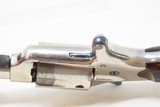 1874 Antique Nickel COLT NEW LINE .32 Caliber Rimfire SPUR TRIGGER Revolver WILD WEST Potent Conceal & Carry Hideout Gun - 12 of 17