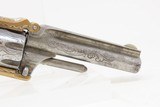 ENGRAVED Antique MARLIN XX Standard Model 1873 .22 Cal. RF POCKET REVOLVER
SCARCE “Suicide Special” Revolver in .22 Rimfire - 18 of 18